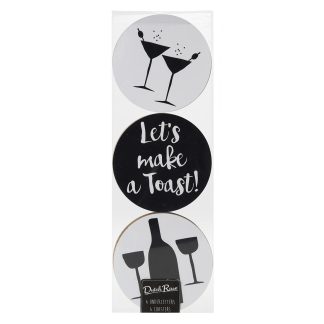 Dutch Rose-Σουβέρ Σετ 6τμχ