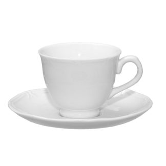 Φλυτζάνι 100ml με πιατάκι Classy σετ 6 τμχ 7,4x6cm Espiel LEV309K6