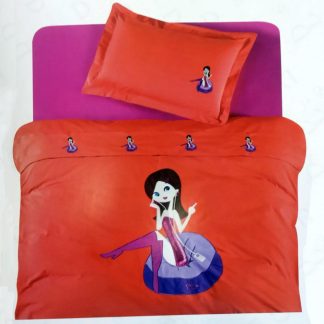 Σεντόνια σετ 3 τμχ μονά 160x260cm Das home kid embrodery 3026