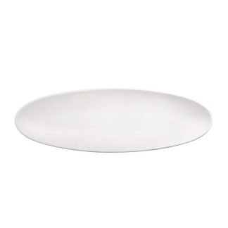 Πιατέλα οβάλ στενόμακρη Πορσελάνης Coup Fine Dining Λευκή 35x11x2,1cm Espiel 001.733788K2