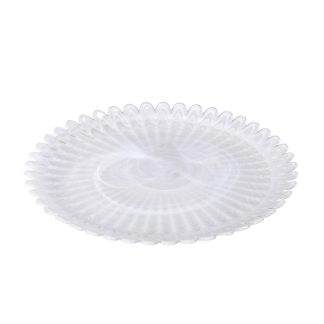 Πιατέλα Atlas λευκή 33x2cm Espiel DAC1734