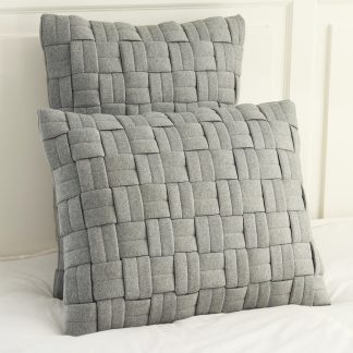Μαξιλάρι Clusp light grey 50x50cm Liolios Home 002200 CLUSP