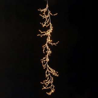 Παγωμένο κλαδί φωτιζόμενο 312led soft warm 250cm A&G 9780592