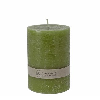 Κερί κορμός ρουστίκ λάδι 7x7x10cm Zaros 26223 CA424