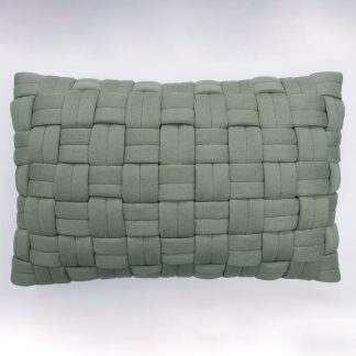 Μαξιλαράκι with polyfiller pistachio green 40x60cm Liolios Home 2299 CLUSP