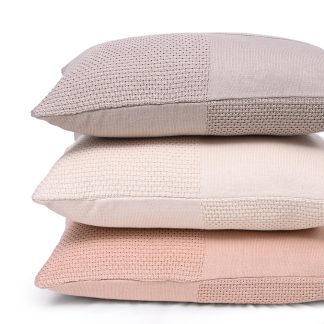 Μαξιλάρι taupe 50x50cm Liolios Home 002434 FUSION KELLY