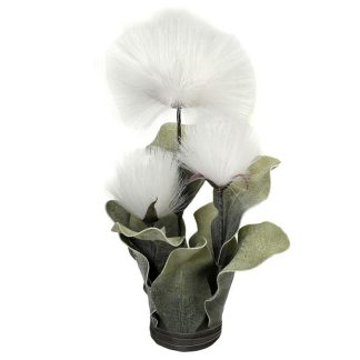 Μπουκέτο pampass λευκό 42cm Espiel MAP144K6