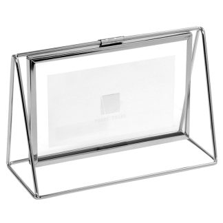 Κορνίζα μεταλλική ασημί landscape 2 όψεων 13x18cm Espiel FAM571