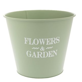 Κουβαδάκι λαχανι μεταλλικό (flower&garden) 30x25cm Iliadis 85643