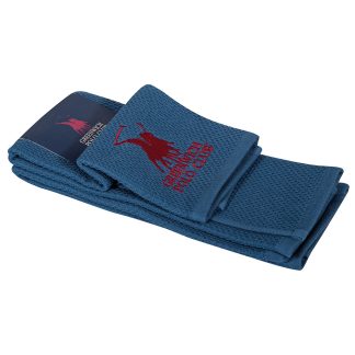 Πετσέτες κουζίνας σετ 2τμχ μπλε 40x60cm Greenwich Polo Club 2801