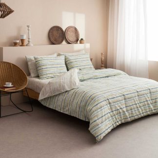 Σεντόνια σετ/4 υπέρδιπλα λάστιχο 240x260cm Vesta Home MILOS-1 000008338