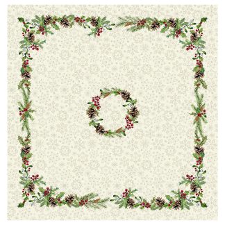 Τραπεζομάντηλο joy silver 1256fn 140x180cm Vassiliadis Bros 410.02.02265