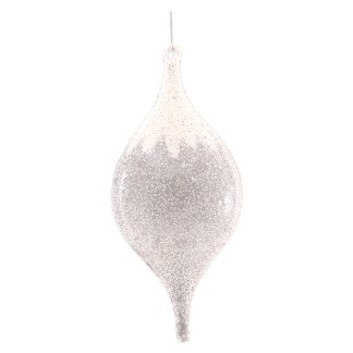 Σταγόνα γυάλινη διάφανη 33cm Vetur 16226