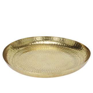 Πιατέλα σφυρήλατη μεταλλική 40x40x4cm Zaros 26181 HE484