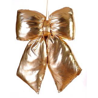 Φιόγκος χρυσός γυαλιστερός 36cm Vetur BV 99389