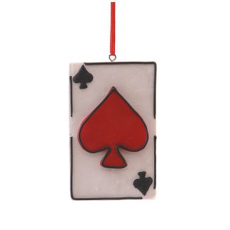 Στολίδι τραπουλόχαρτο μπαστούνι 10cm Vetur BV 15845