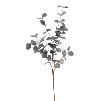 Κλαδί με ασημί φύλλα 70cm Vetur BV 17201