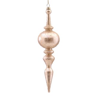 Στολίδι γυάλινο χρυσό 31cm Vetur BV 16216