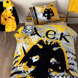 Κουβέρτα fleece μονή dg Άεκ 160x220cm Palamaiki 9-140100-006