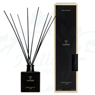 Diffuser 100ml Oud & Leather premium reed Cereria Molla 1899 1329