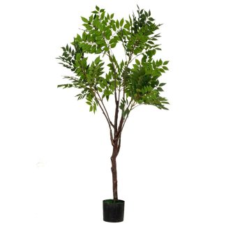 Δέντρο Real Touch φυτό ακακία 140εκ σε πλαστική γλάστρα 140cm Iliadis 89791