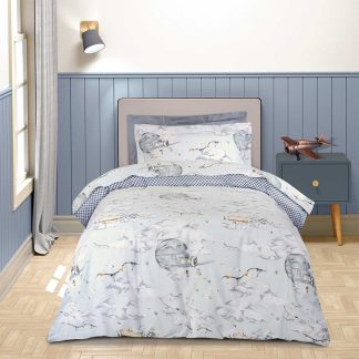 Σετ σεντόνια μονά 170x260cm Greenwich Polo Club 8852