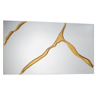 Καθρέπτης Surcos με φύλλο χρυσού 80x180cm Schuller 487474