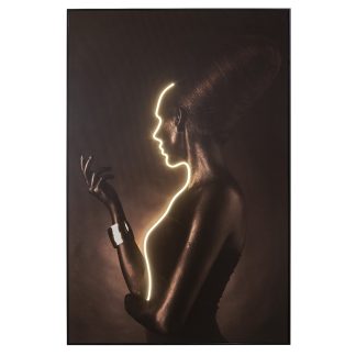 Πίνακας LED Κομψή Φιγούρα 120x180cm Schuller 301473