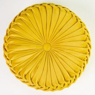Μαξιλάρι SH-CN-024 Dutch Velvet Yellow 42cm Liolios Home 1934
