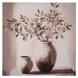 Πίνακας Plant σε τυπωμένο καμβά 80x80cm Iliadis 92706