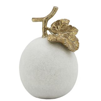 Grapefruit διακοσμητικό χρυσό 12x11,7x18cm Zaros 27345 TM426