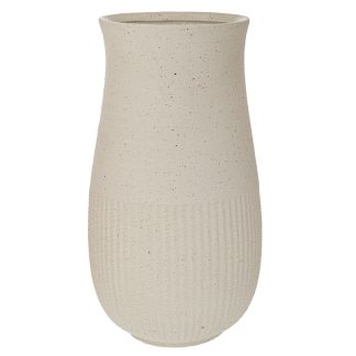 Βάζο κεραμικό λευκό 22x40cm Iliadis 90073