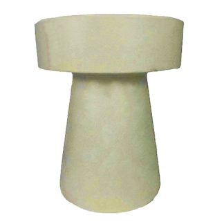 Σκαμπώ βοηθητικό τραπεζάκι κεραμικό πράσινο 38x38x46cm Espiel MAH116