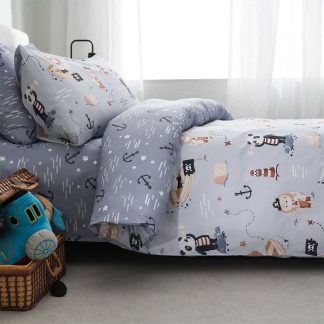 Σεντόνια λάστιχο Pirate σετ/3 μονό 170x260cm Vesta Home 000012534