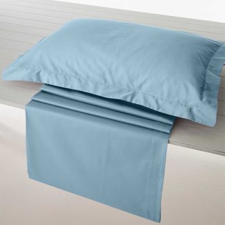 Μαξιλαροθήκη Athena-306 ζεύγος OXF Aqua Green 55x75cm Vesta Home 000009619
