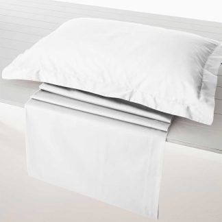 Μαξιλαροθήκη Athena ζεύγος White 55x75cm Vesta Home 000008573