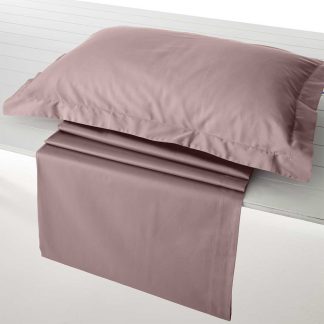 Μαξιλαροθήκη Athena ζεύγος OXF Dusty Rose 55x75cm Vesta Home 000011881