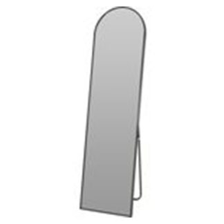 Καθρέφτης δαπέδου μαύρος αψίδα 40x40x150cm 27639 MI161